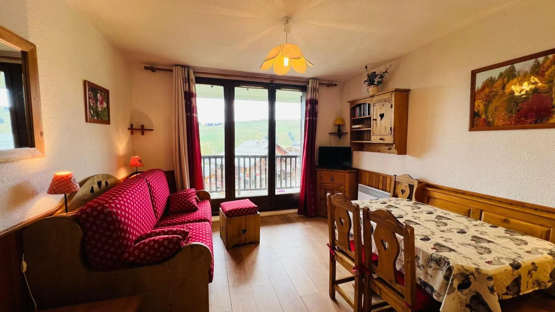 Apartment Confortable T2 Avec Balcon Plein Sud, Animaux Acceptes - Fr-1-293-127 Les Saisies France