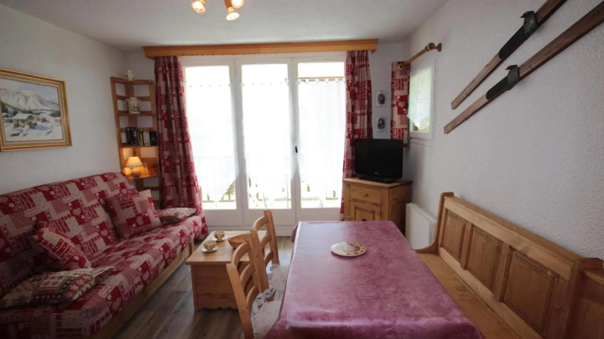 Confortable T2 Avec Balcon Plein Sud, Animaux Acceptes - Fr-1-293-127 Les Saisies Francia