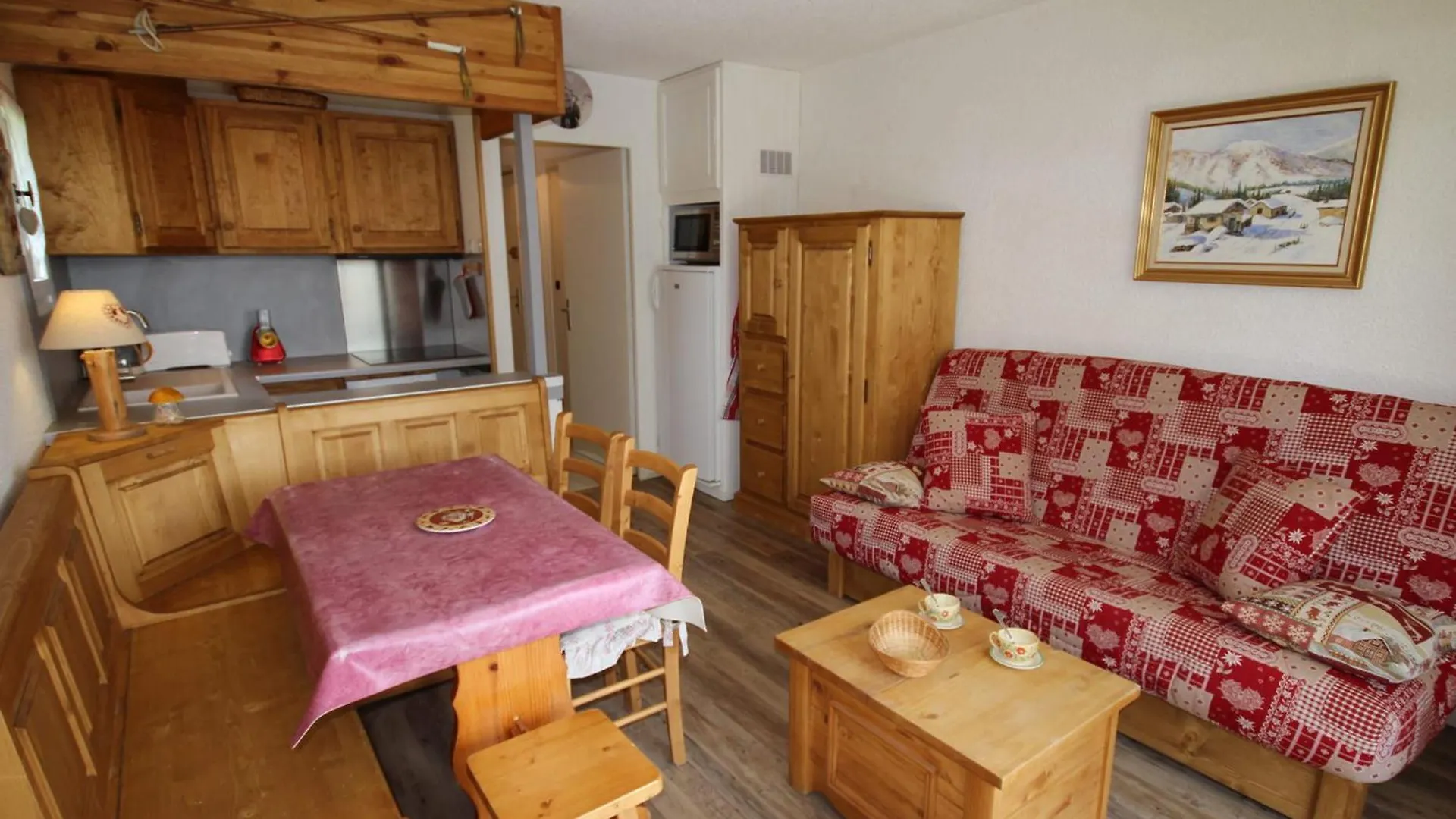 Confortable T2 Avec Balcon Plein Sud, Animaux Acceptes - Fr-1-293-127 Les Saisies Francia